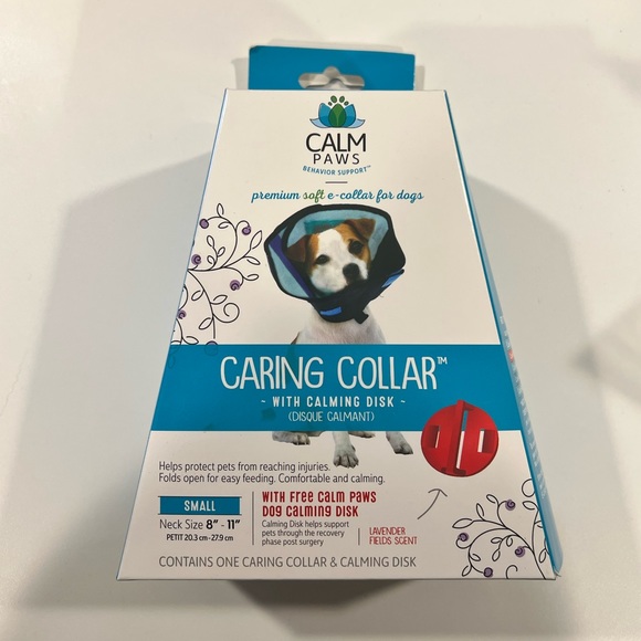 Caring collar with calming disk - Picture 1 of 4